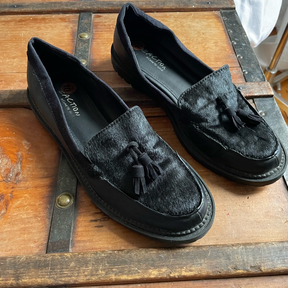Kenneth Cole Reaction Pony Hair Loafers